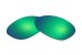 Sunglass Lenses Unknown Polarized Green-Purple Mirror |Cat3-85%|100%UV| Replacement Lenses by Sunglass Fix