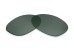 Sunglass Lenses Spin Non-Polarized G15 Green Hardcoat Pair |Cat3-85%|100%UV| Replacement Lenses by Sunglass Fix