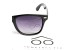 Sunglass Lenses Eros Non-Polarized Black Gradient Hardcoat |Cat3-85%|100%UV| Replacement Lenses by Sunglass Fix
