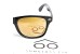 Sunglass Lenses SPR12S-F Polarized Gold Mirror Brown Pair |Cat3-85%|100%UV| Replacement Lenses by Sunglass Fix