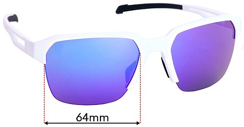 Adidas AD51 Xpulsor 64mm Replacement Lenses