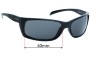 Sunglass Fix Replacement Lenses for Arnette Frenzy AN4101 - 63mm Wide 