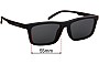 Sunglass Fix Ersatzgläser für Arnette Hypno AN4274 - 55mm Wide 
