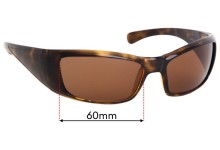Tintart Polarizado Lentes de repuesto para gafas de sol Arnette Rage XL AN4077-Opt 