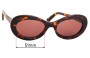 Sunglass Fix Replacement Lenses for Auor Paloma - 51mm Wide 