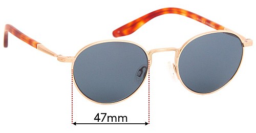 Barton Perreira Fitzgerald 47mm Replacement Lenses