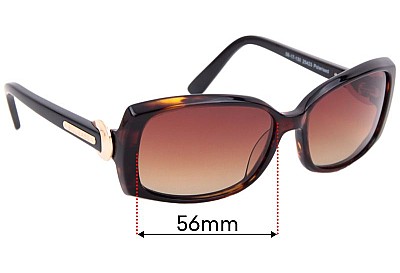 Bill Bass Zara Ersatzgläser 56mm wide 