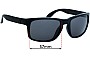 Sunglass Fix Replacement Lenses for Blenders Canyon - 57mm Wide 