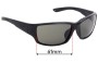 Sunglass Fix Replacement Lenses for Bolle Kayman - 61mm Wide 