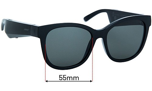 Sunglass Fix Lentes de Repuesto para Bose Soprano - 55mm Wide Sunglass Fix Lentes de Repuesto para Bose Soprano - 55mm Wide