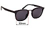 Sunglass Fix Replacement Lenses for BUKO Bondi - 50mm Wide 
