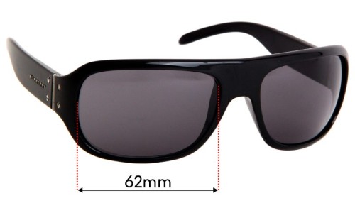 Sunglass Fix Replacement Lenses for Burberry B 4031 - 62mm Wide 