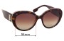 Sunglass Fix Replacement Lenses for Burberry B 4298 - 54mm Wide 