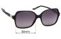Sunglass Fix Replacement Lenses for Bvlgari 8164-B - 56mm Wide 