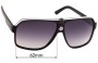 Sunglass Fix Replacement Lenses for Carrera 33/S  - 62mm Wide 