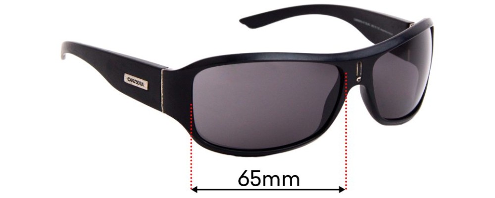 Sunglass Fix Replacement Lenses for Carrera 47 - 65mm Wide