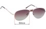Sunglass Fix Replacement Lenses for Chanel 4139-Q - 59mm Wide 