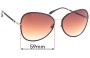 Sunglass Fix Replacement Lenses for Chanel 4227-Q - 59mm Wide 