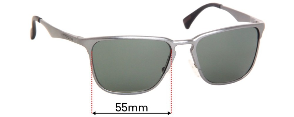 Sunglass Fix Replacement Lenses for Chilli Beans - 55mm Wide x 41mm High