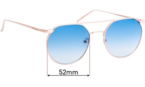 Sunglass Fix Replacement Lenses for Chilli Beans OC.MT.2685 - 52mm Wide 