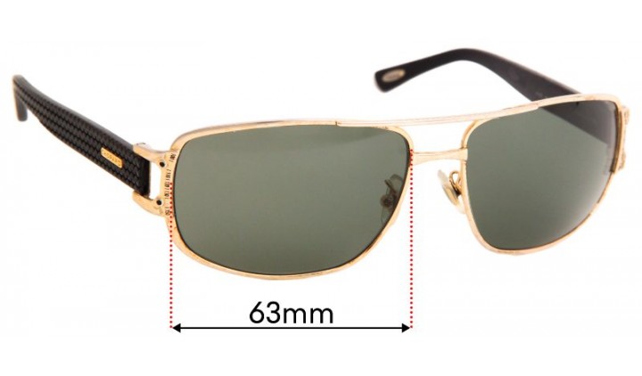 Chopard SCH 905 63mm Lentes de Repuesto