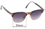Sunglass Fix Replacement Lenses for Christian Dior 2664 - 51mm Wide 