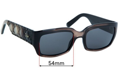 Christian Dior My Dior 2N Replacement Lenses 54mm wide 