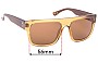 Sunglass Fix Ersatzgläser für Colab Rio De Janeiro - 56mm Wide 