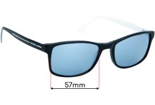 Sunglass Fix Replacement Lenses for Converse 42  - 57mm wide