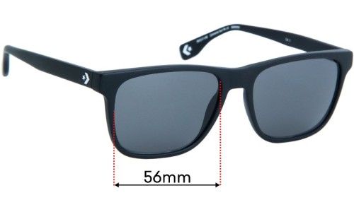 Sunglass Fix Replacement Lenses for Converse Sun Rx 14 - 56mm Wide 