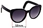 Sunglass Fix Verres de Remplacement pour Cutler and Gross of London 1112 - 58mm Wide 