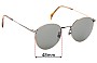 Sunglass Fix Lentes de Repuesto para Dakota Smith Santa Fe Vintage - 48mm Wide 