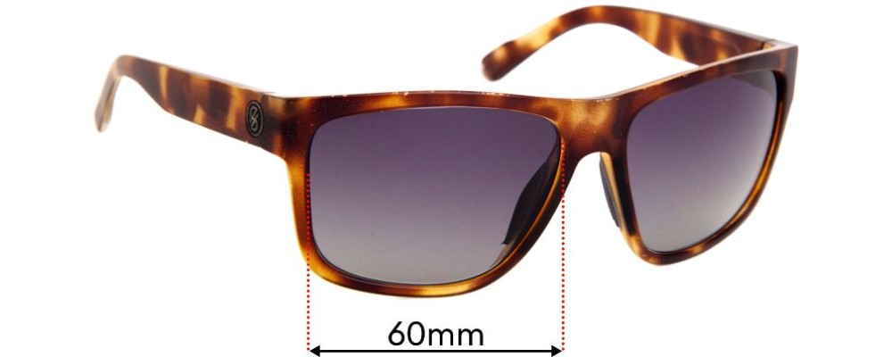 Sunglass Fix Replacement Lenses for D'Blanc 1 Chord Wonder - 60mm wide