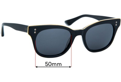 Dita Rhythm Replacement Lenses 50mm wide 