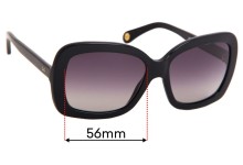 Sunglass Fix Replacement Lenses for Dolce & Gabbana DG 3047 - 56mm wide