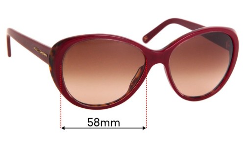 Sunglass Fix Replacement Lenses for Dolce & Gabbana DG4080 - 58mm Wide 
