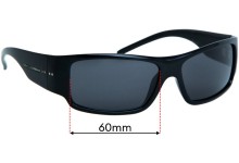 Sunglass Fix Replacement Lenses for Dolce & Gabbana Unknown Model - 60mm wide