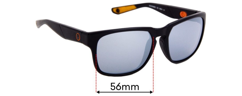 Sunglass Fix Replacement Lenses for Dragon Mountaineer X - 56mm Wide