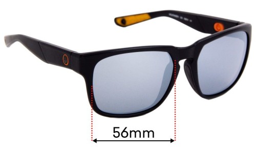Sunglass Fix Replacement Lenses for Dragon Mountaineer X - 56mm Wide 