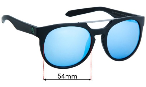 Sunglass Fix Replacement Lenses for Dragon Proflect - 54mm Wide 