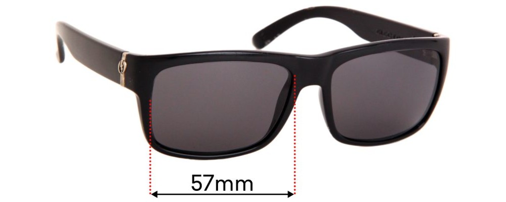 Sunglass Fix Replacement Lenses for Electric Back Line - 58mm Wide