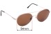 Sunglass Fix Replacement Lenses for Electric Huxley - 54mm Wide 