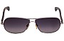 Gold & Wood Spica Replacement Lenses Front View 