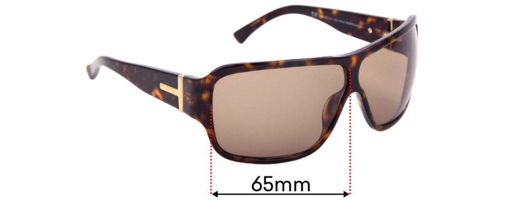 Sunglass Fix Replacement Lenses for Gucci GG1544/S - 65mm