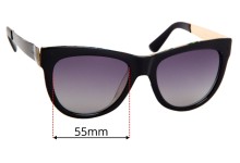 Gucci GG 3739/s Replacement Lenses 55mm
