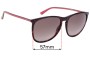 Sunglass Fix Replacement Lenses for Gucci GG3767/S - 57mm Wide 