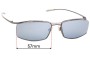 Sunglass Fix Replacement Lenses for Hiero SLG - 57mm Wide 
