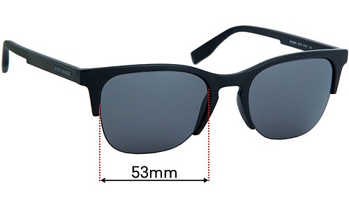 Sunglass Fix Replacement Lenses for Hugo Boss BO 0290/S - 53mm Wide Sunglass Fix Replacement Lenses for Hugo Boss BO 0290/S - 53mm Wide