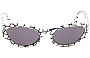 Karl Lagerfeld 3601 Replacement Lenses Front View 