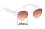 Sunglass Fix Replacement Lenses for Lucy Folk Wingspan - 49mm Wide 